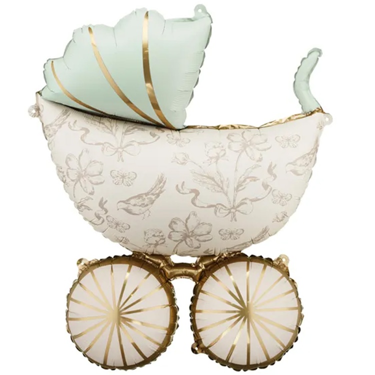 Шар Фигура Коляска ретро