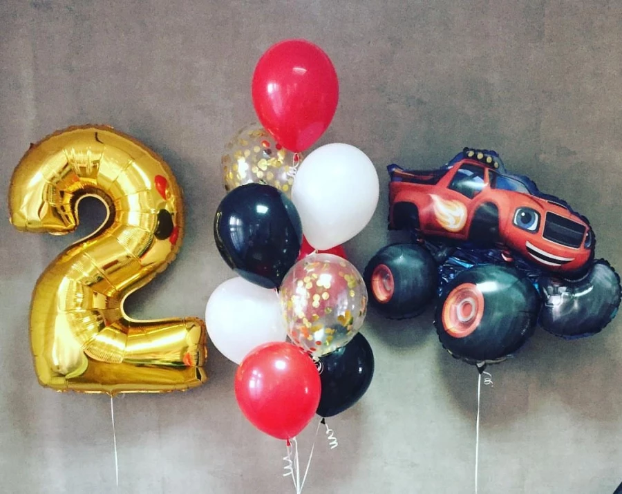 Шары с Вспышем Поздравления