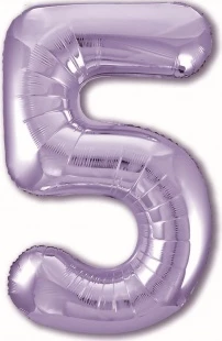 Цифра 5, Slim, Сиреневый