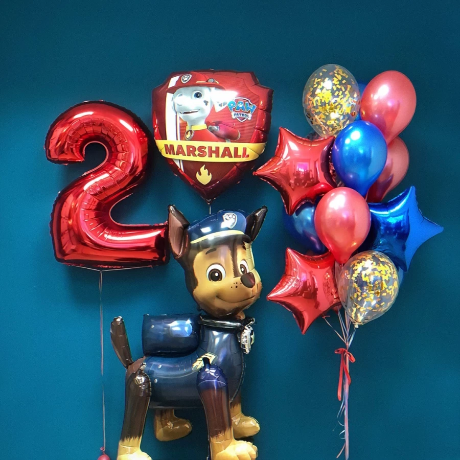 Шары на День Рождения мальчику 2 годика