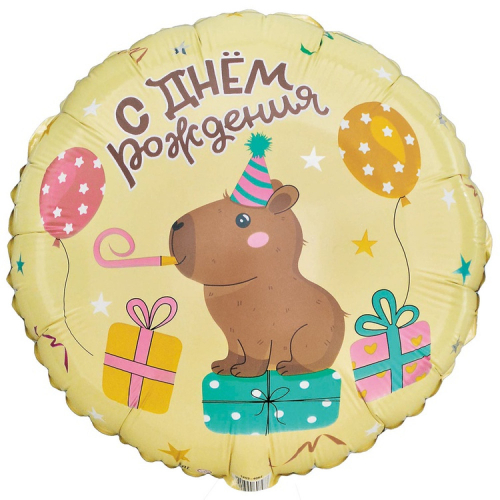 Шар Круг, С днем Рождения Капибара