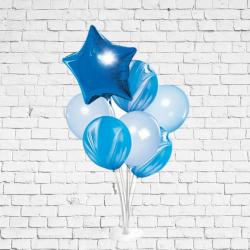 Фонтан из шаров на стойке