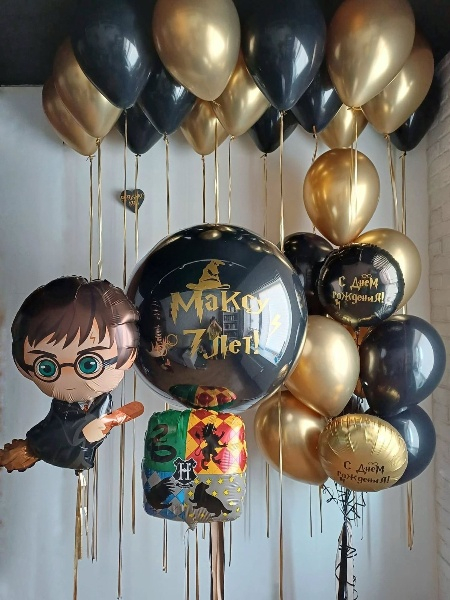 Готовое решение «Полет Гарри над Хогвартсом»