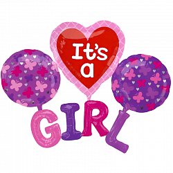 Набор из шаров Girl